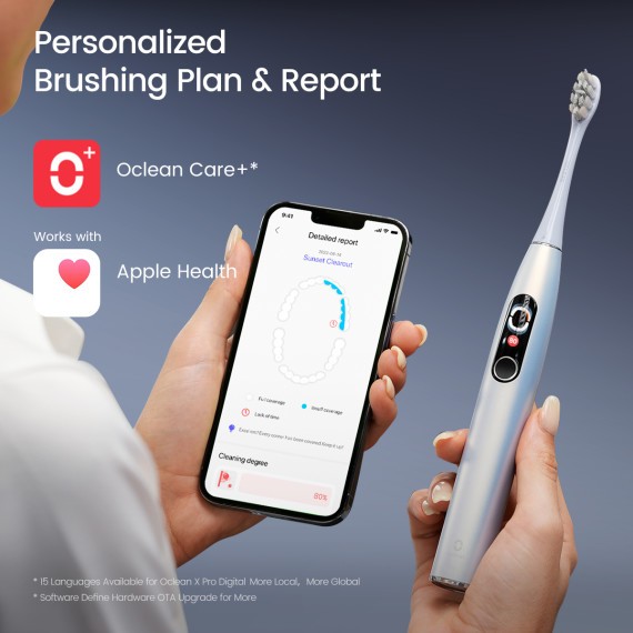 Oclean X Pro Digital Smart Sonic Electric Toothbrush