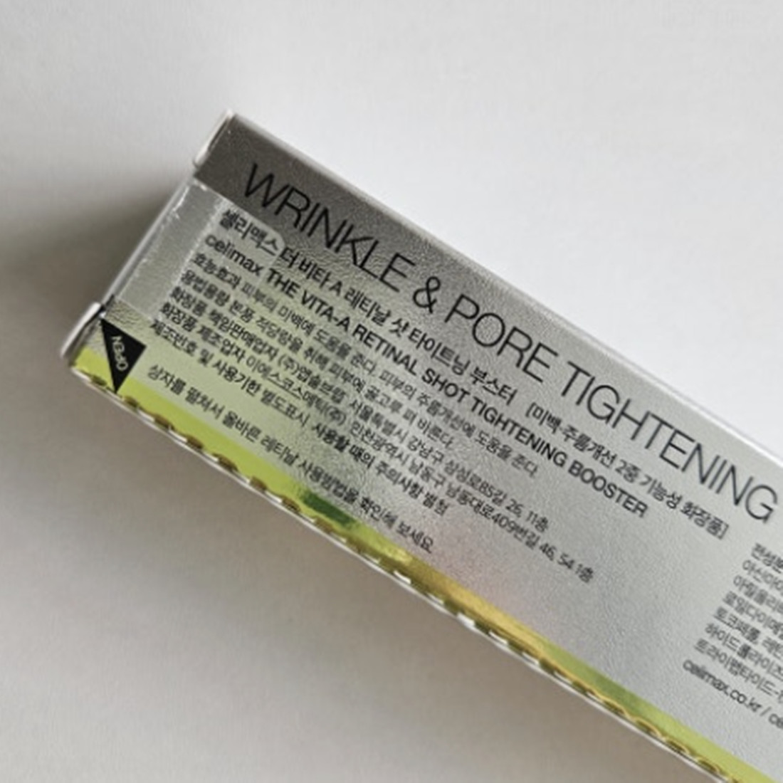 [Genuine] CELIMAX The Vita A Retinal Shot Tightening Booster 15ml Anti-Aging