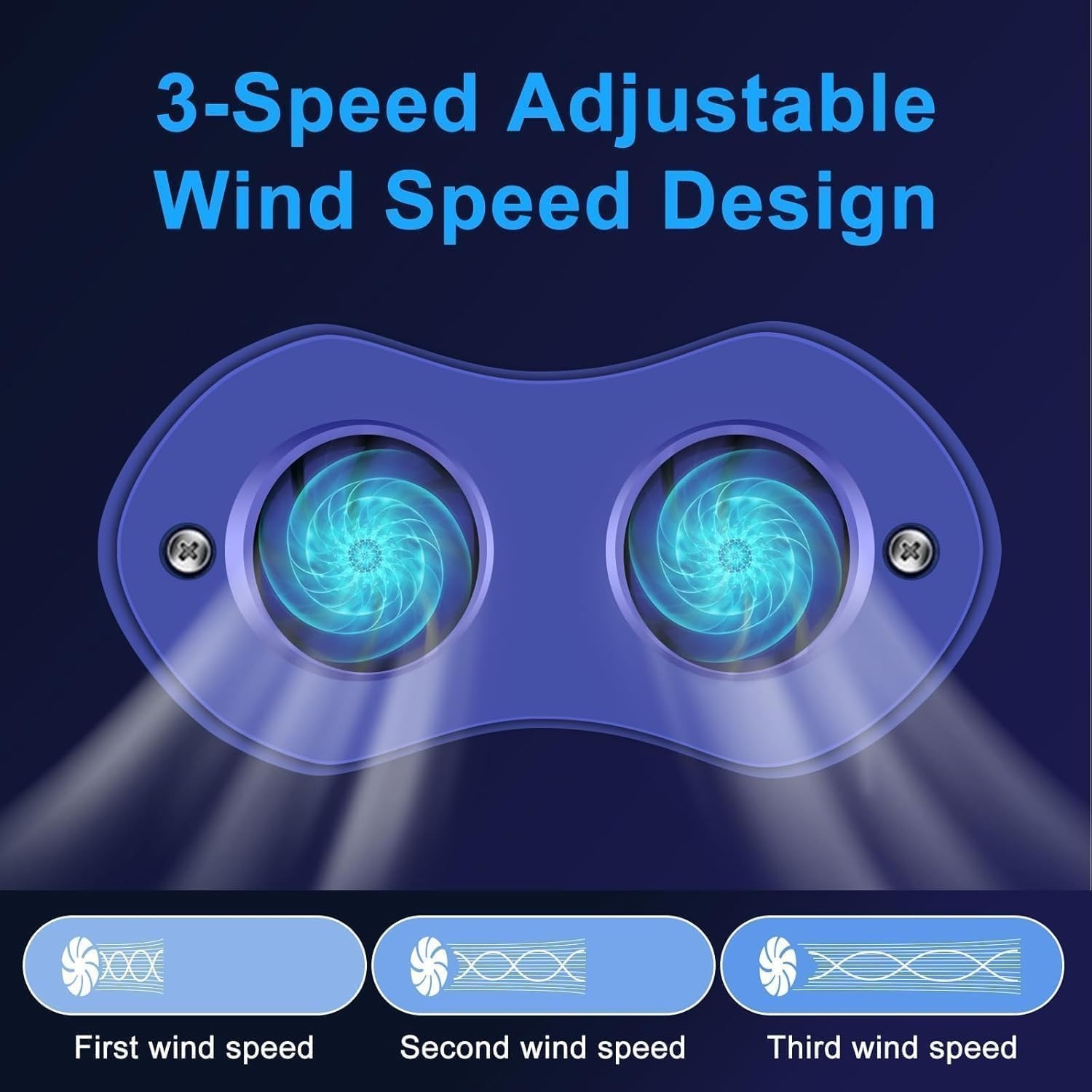 ABS Electric Stop Snoring Device Depth Sleep Anti Snore Silicone Correction Blue