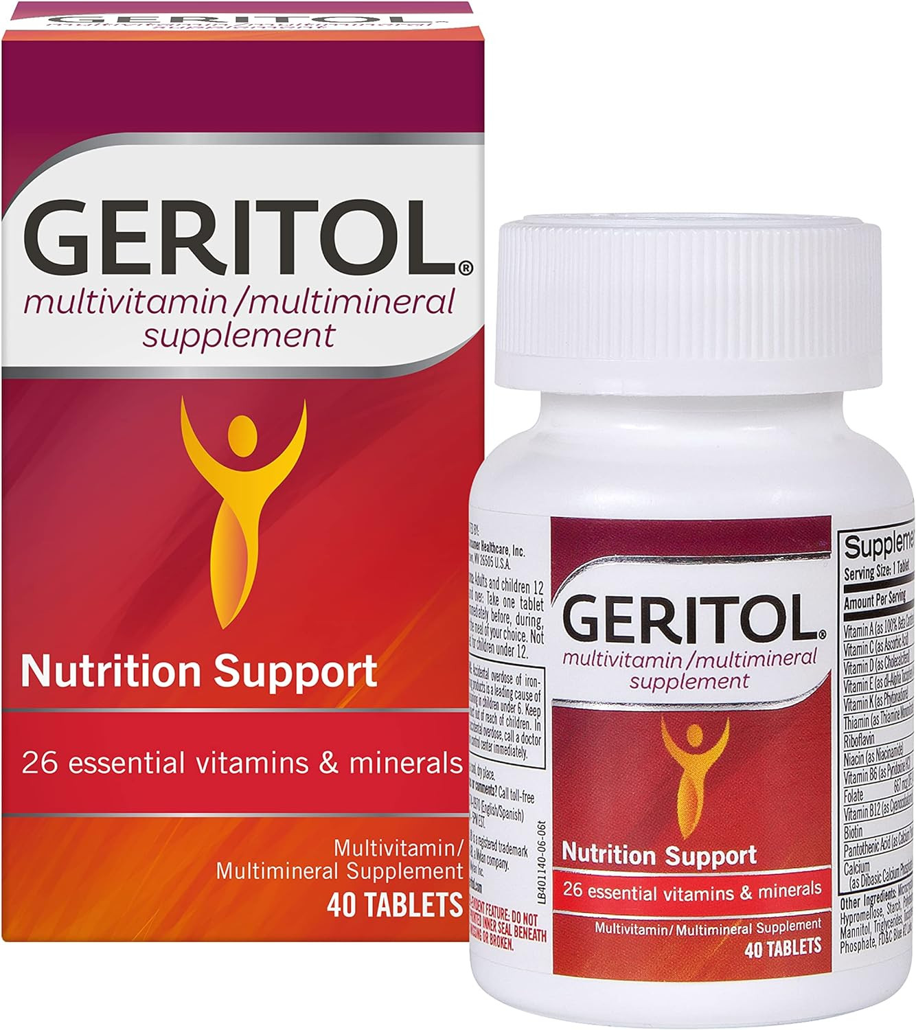 , Multivitamin Supplement, Contains B-Vitamins, Antioxidants, Vitamins C, E & D
