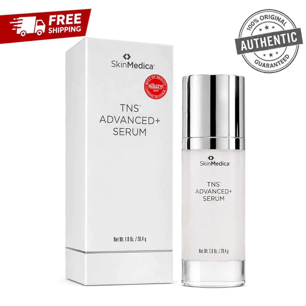 SkinMedica TNS Advanced Serum – 1oz New in box EXP 2028