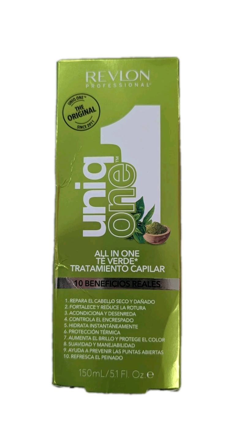 Revlon Professional UniqOne Green Tea Fragrance Hair Treatment All-In-One,5.1 oz