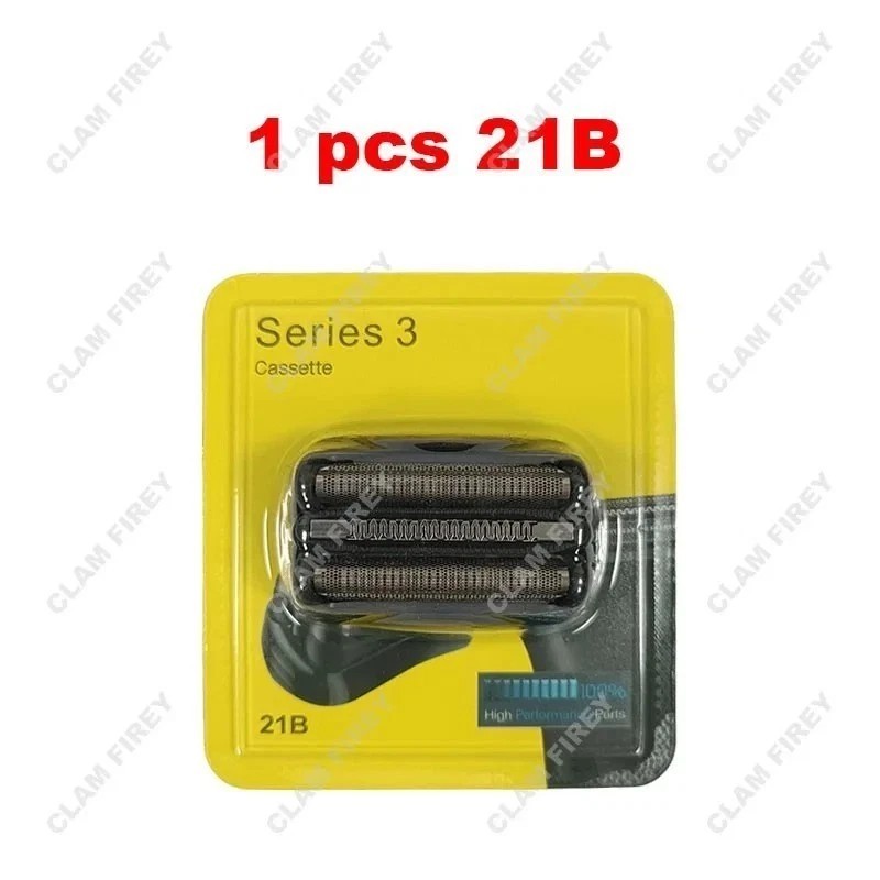 Series 3 21B Replacement Shaver Head for Braun, Foil & Cutter Razor Replacement