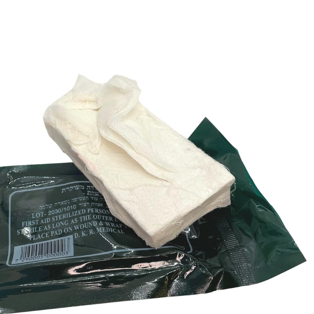 Idf Israeli Army Dressing/Bandage Israeli Battle Dressing First Aid Compression
