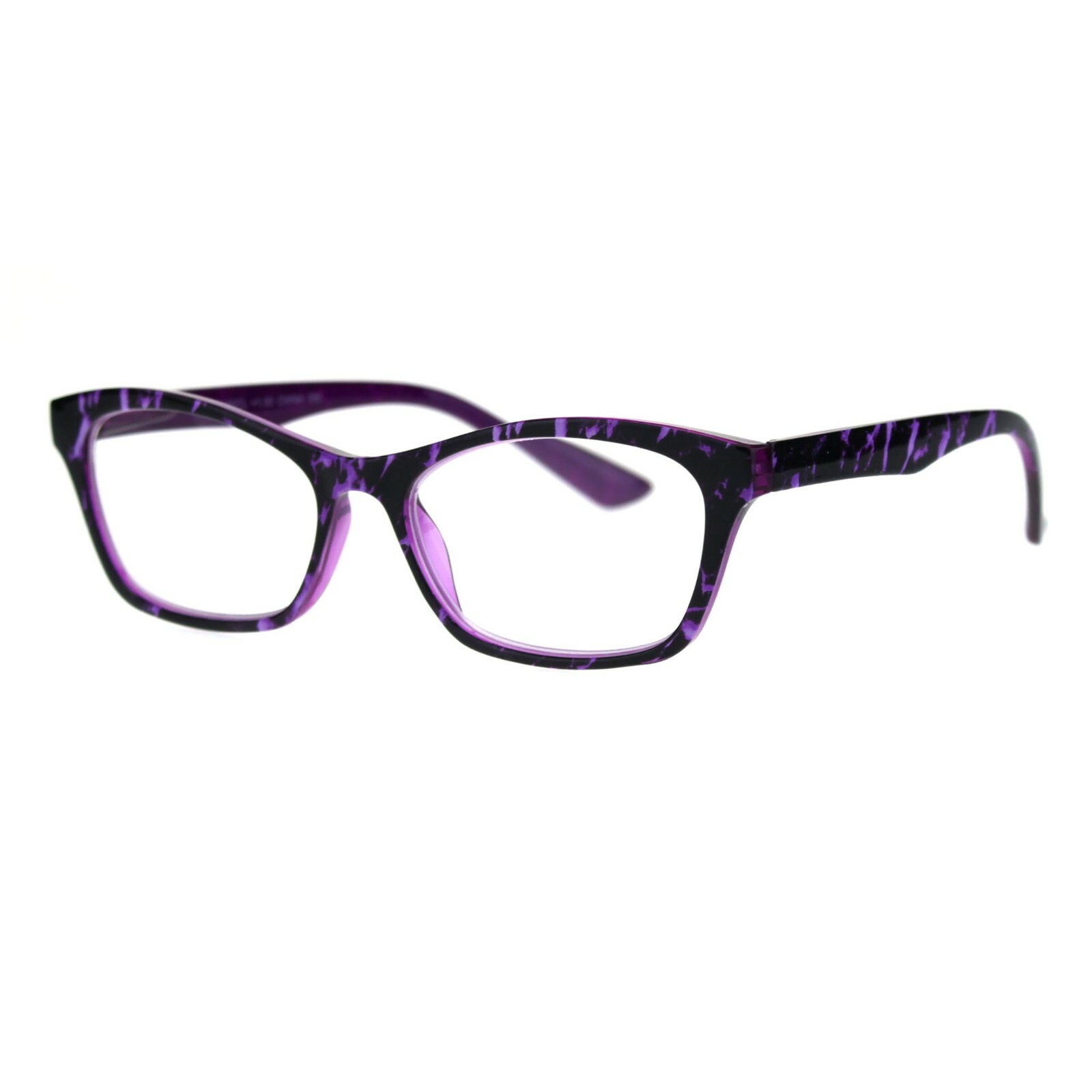 Women’s Reading Glasses Magnified Rectangular Fashion Frame Spring Hinge
