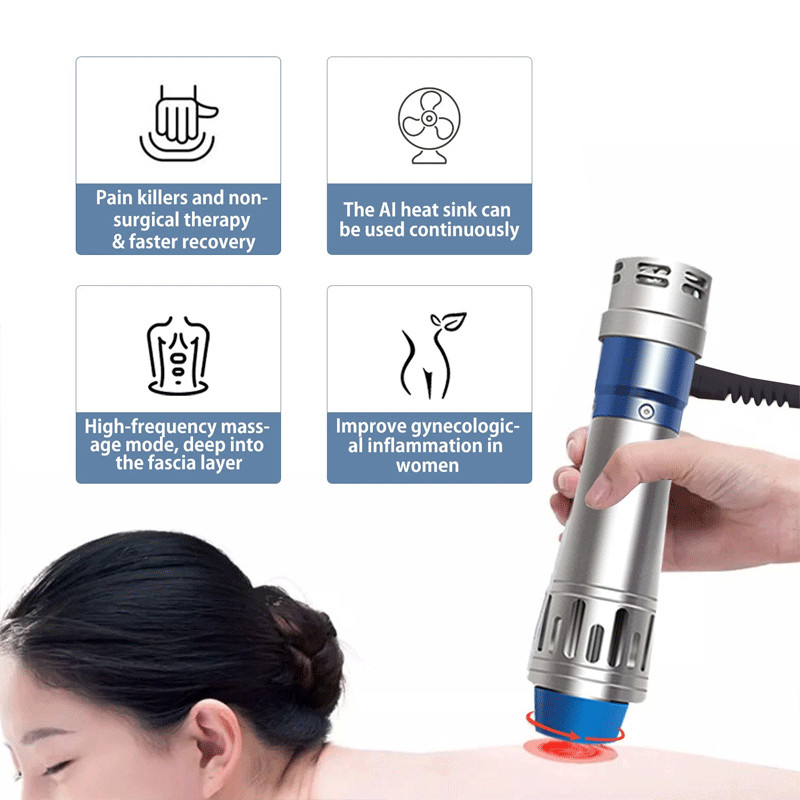 2026 Shockwave Therapy Machine Body Massage For Muscle Pain Removal ED Treatment