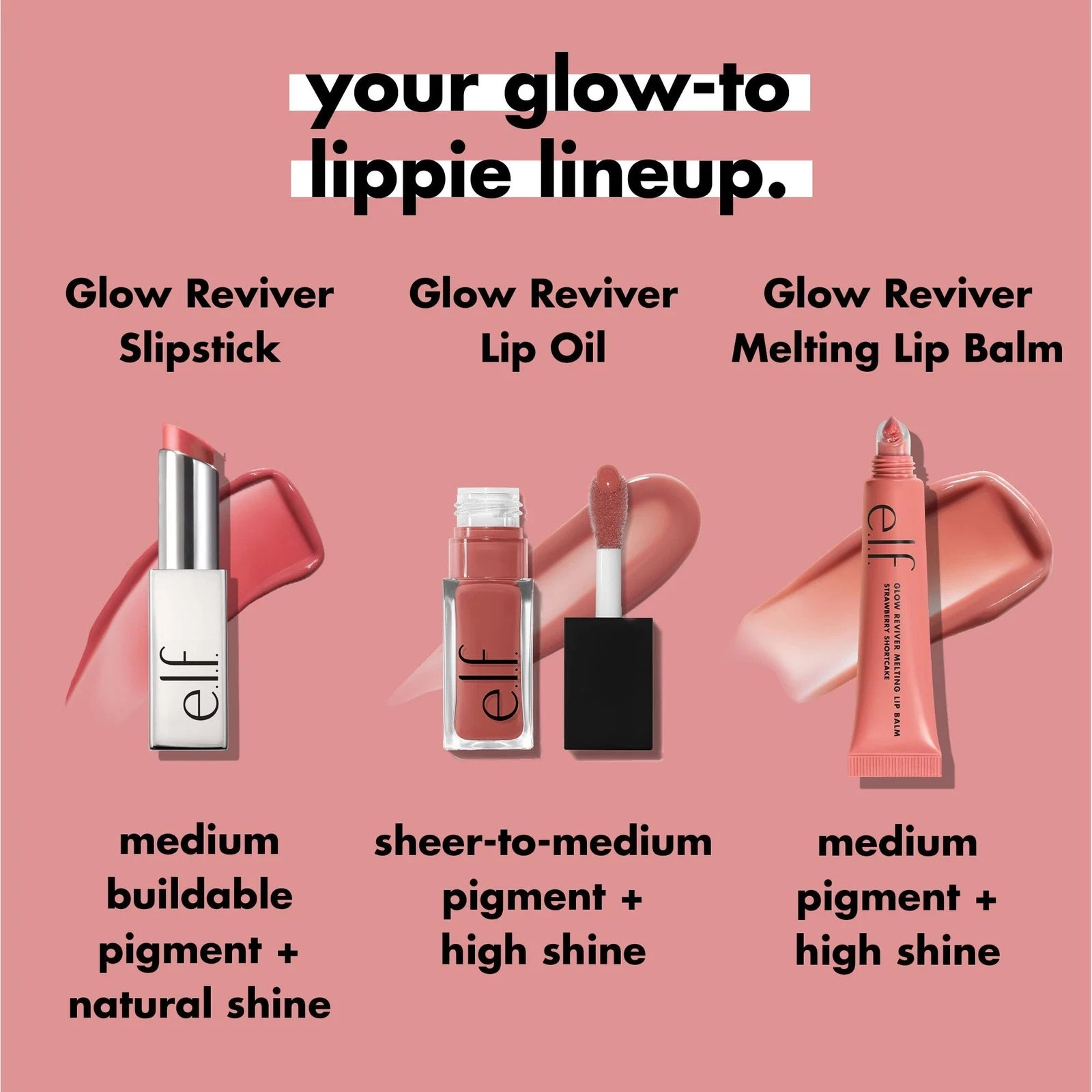 Choose Color – e.l.f. Glow Reviver Slipstick Tinted Lip Oil Stick, Non-Sticky
