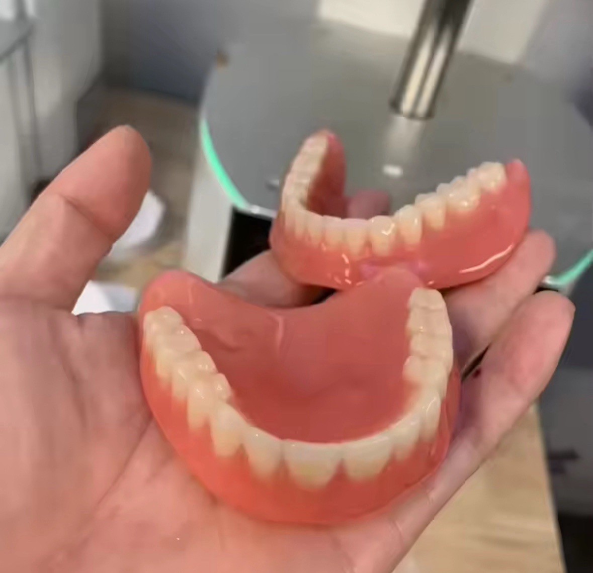 Upper & Lower Full Mouth Silicone Dentures Ideal for Daily Oral Care & Confidenc