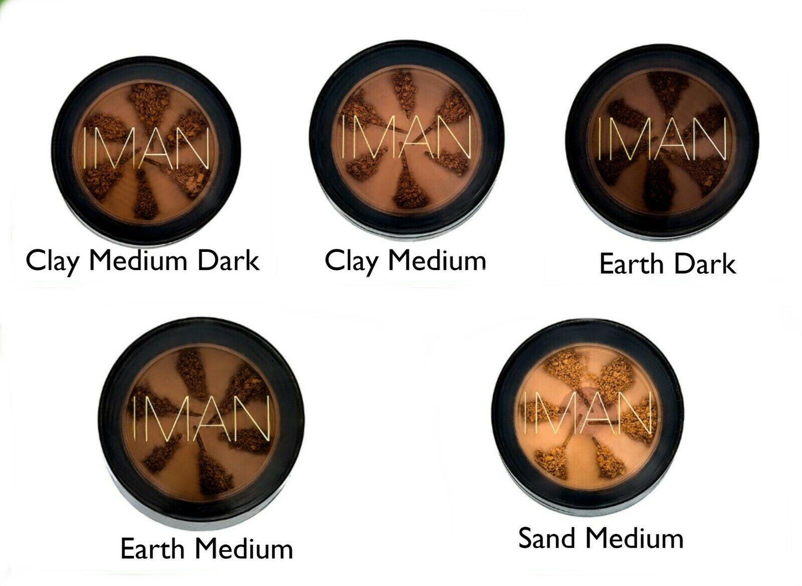 IMAN COSMETICS Second to None Semi-Loose Powder – 0.21 oz (6g)