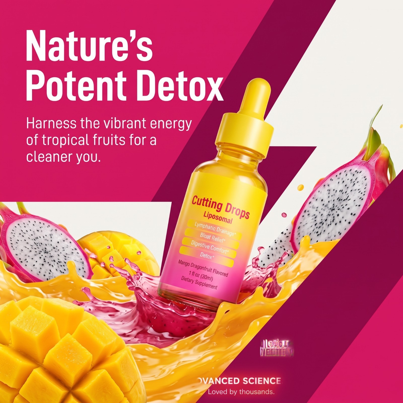 Liposomal Cutting Drops Natural Liquid Extract Support Supplement
