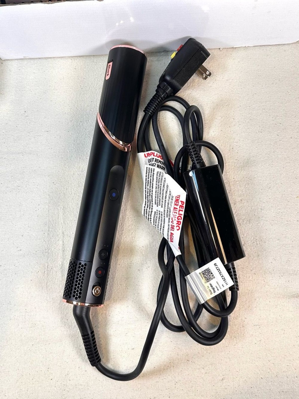 Shark FlexStyle Hair Multi Styler Black and Rose Gold 6 Attachment Bundle