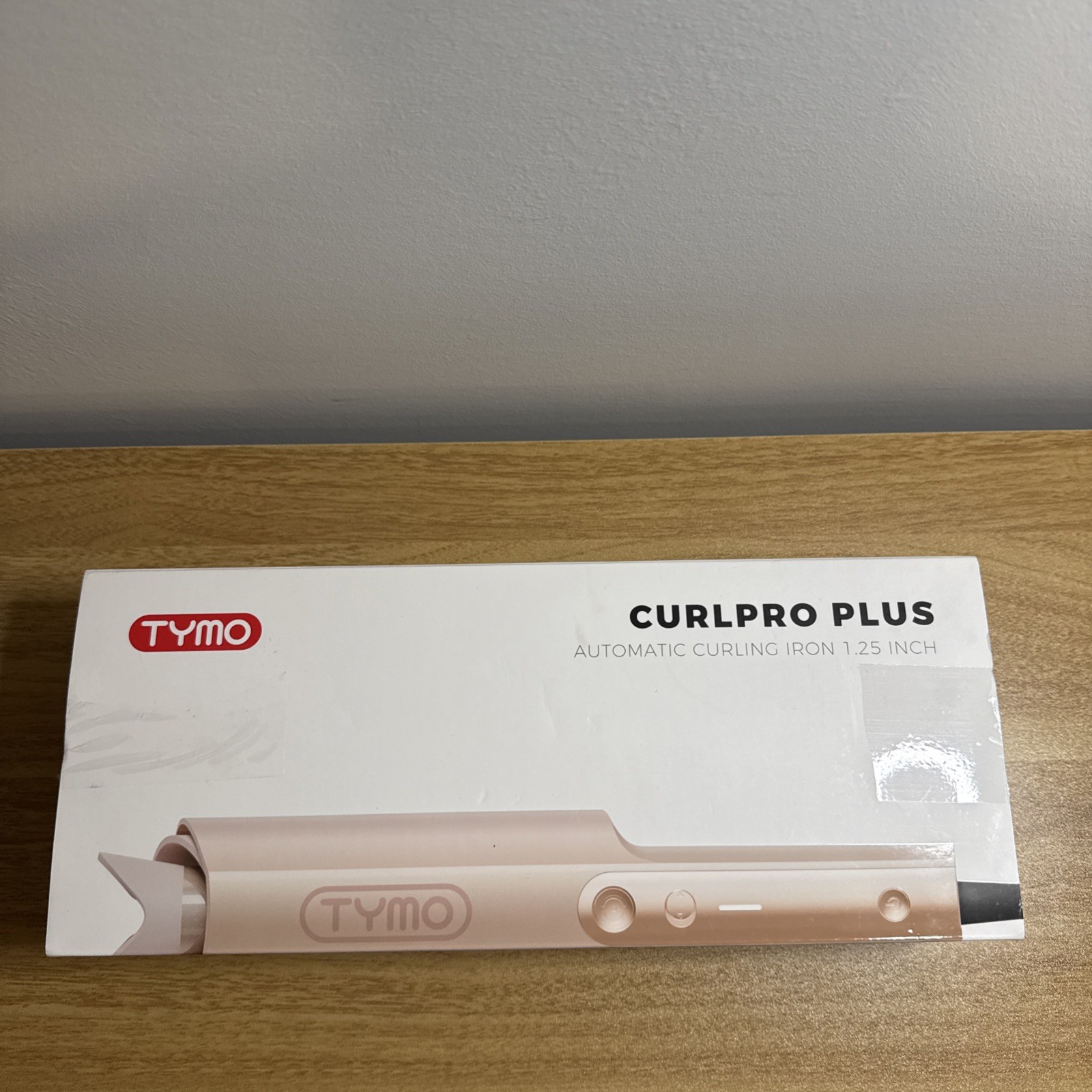 TYMO CURLPRO PLUS Automatic Curling Iron 1.25in Ceramic 3 Heat 410°F Gold