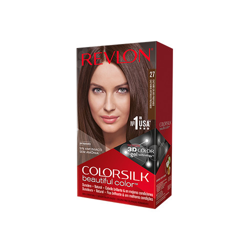 REVLON ColorSilk Permanent Hair Color, Long-Lasting Ammonia Free, Pack of 12