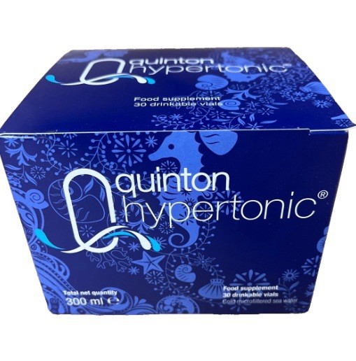 Quinton hypertonic – 30 Ampoules of 10ML Pure Sea Water Spain & European Version