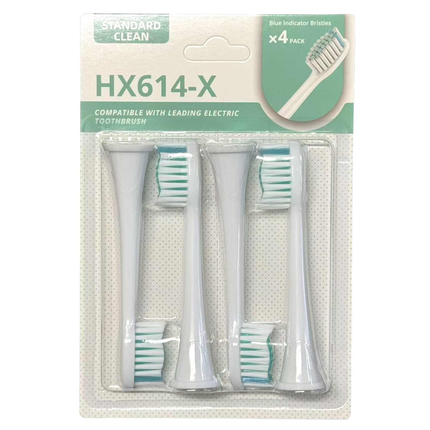 Replacement Toothbrush Heads Compatible with Phillips Sonicare Snap-on 8 Pack