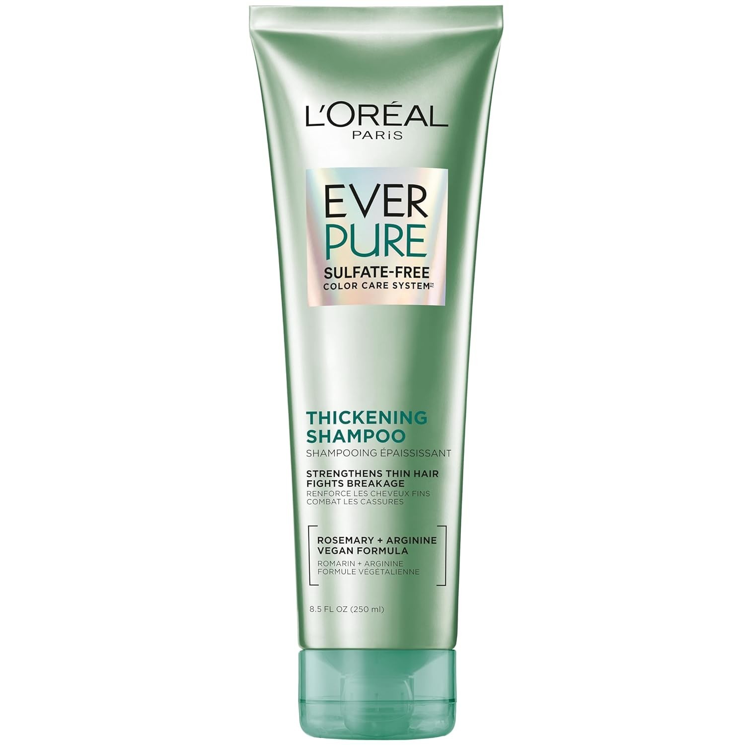 L’Oreal Paris Thickening Sulfate Free Shampoo, Thickens + Strengthens 8.5 Fl Oz.