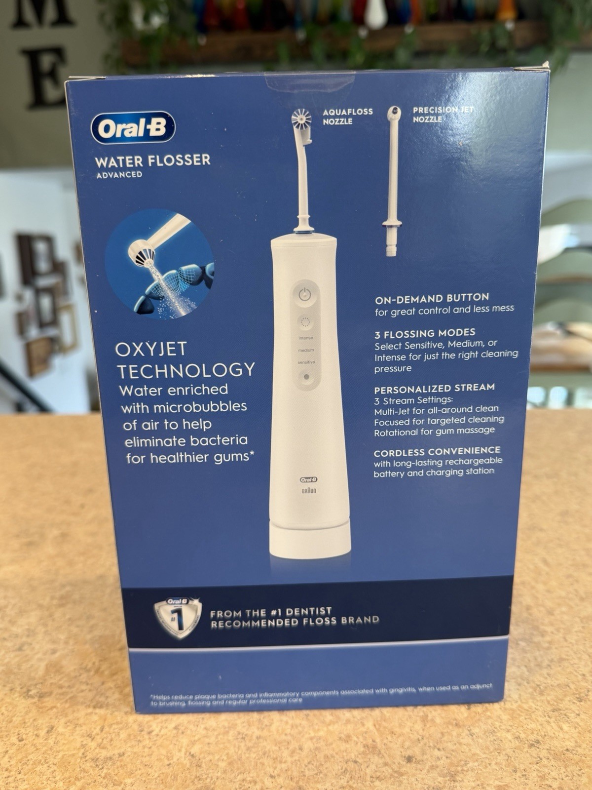 Oral-B Water Flosser Advanced Model 3720 White Brand New Sealed