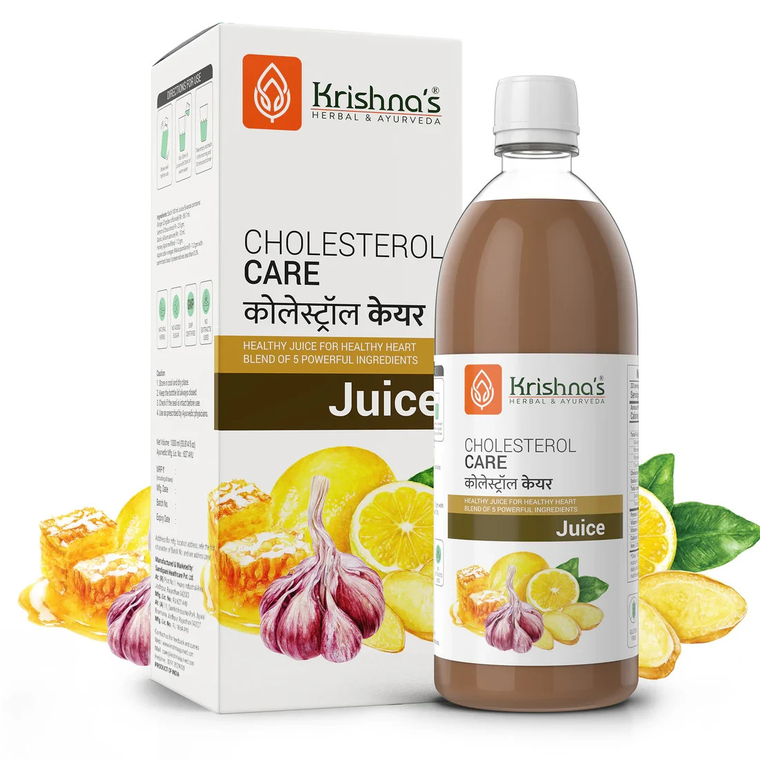 KRISHNA HERBAL & AYURVEDA CHOLESTEROL CARE JUICE 1000ML