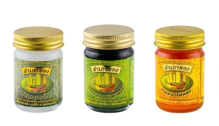 Thai Herbal Balm Samphaothong Set 3