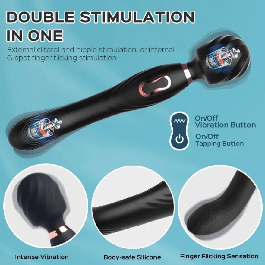 Handheld Massager Strong Vibrating Wand Full Body Therapy Motor Long Lasting