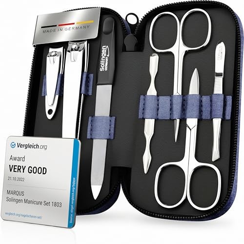 Manicure Set Solingen Made in Germany – 7 Piece Exclusive Finger & Toe Nail