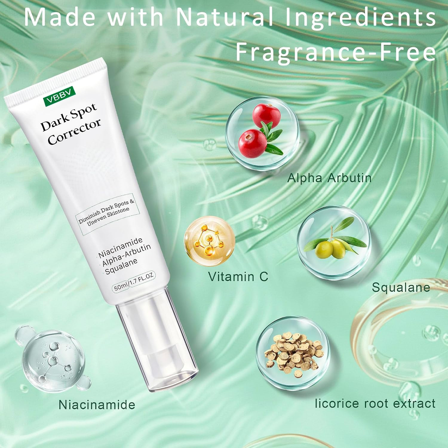 Dark Spot Remover for Face & Body, Lightweight Corrector Serum | Targets Stubbor