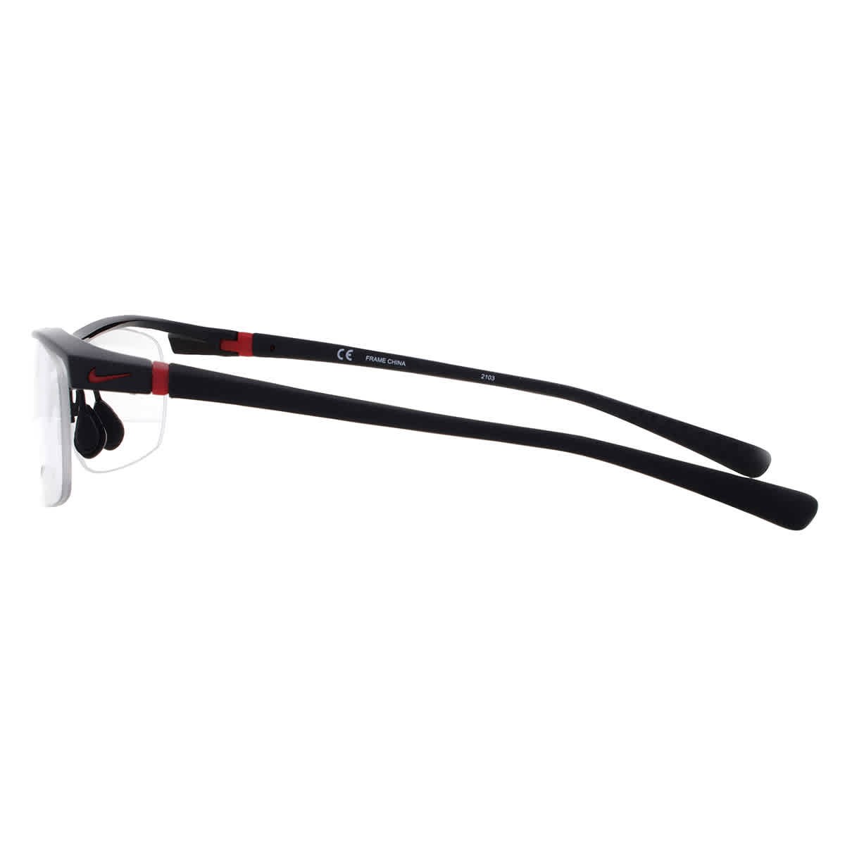 Nike Demo Rectangular Men’s Eyeglasses NIKE 7071/2 002 57 NIKE 7071/2 002 57