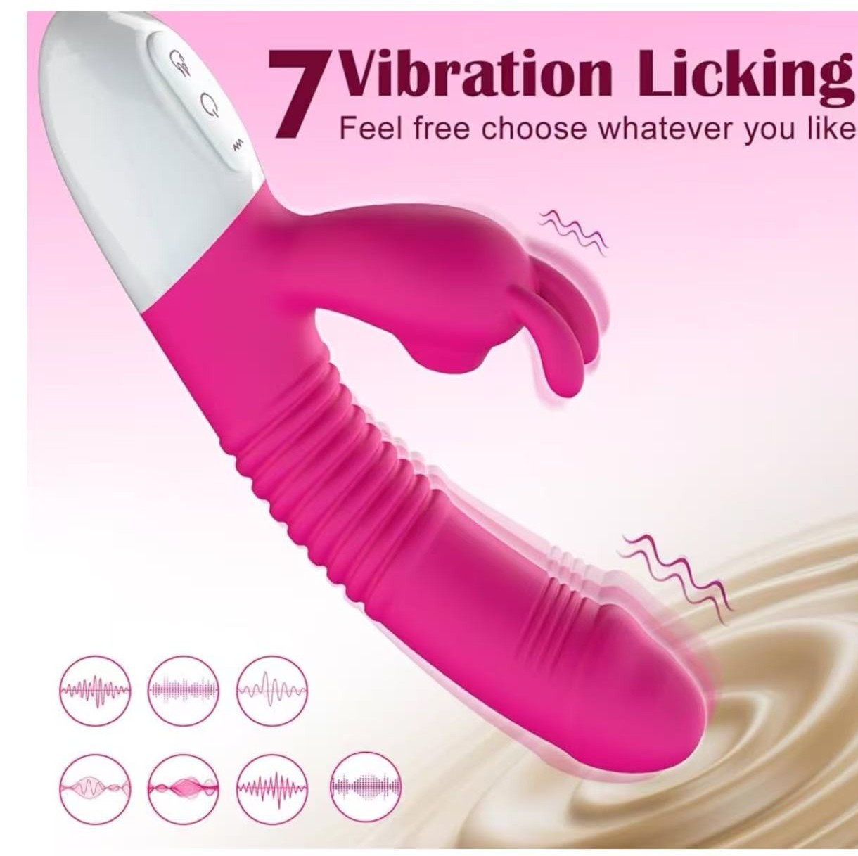 Lady Magic Wand Personal Massager Vibrator Neck Body Massage Multi-Speed