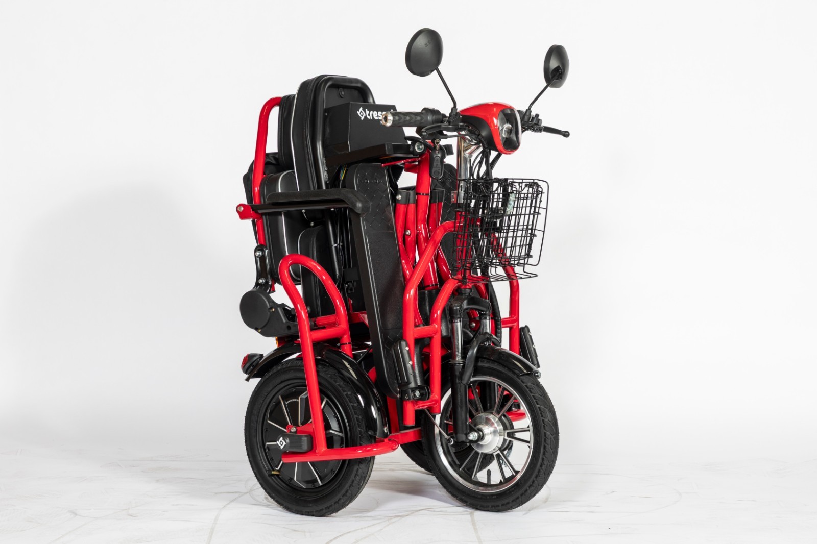 Red Tressel FOLD2- Two Seater Foldable Electric Scooter