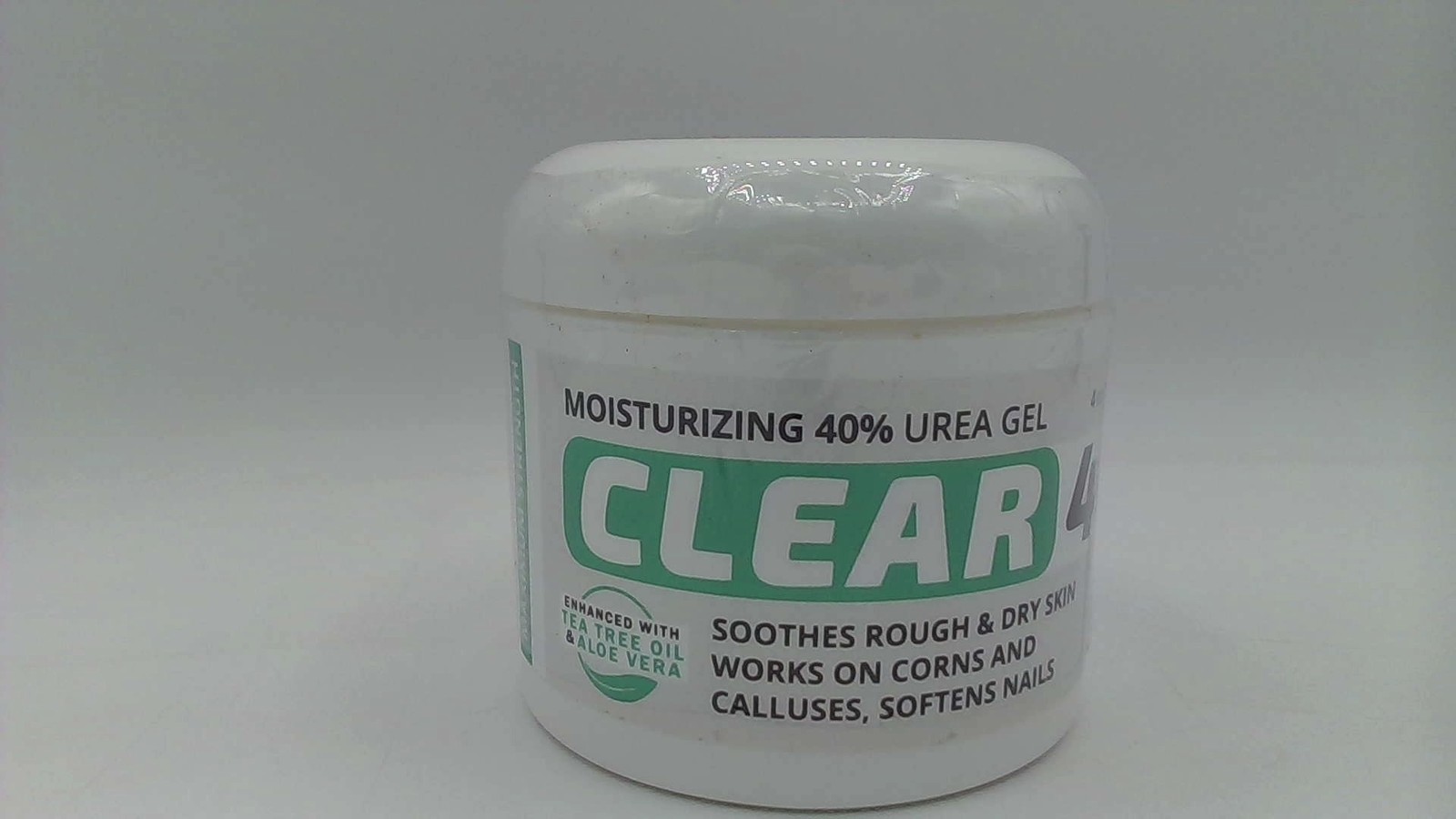Scientific Solutions CLEAR 40% Urea Moisturizing Gel Corns Calluses Aloe 4oz