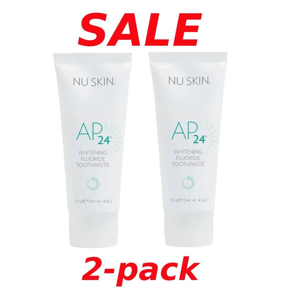 Nuskin Nu Skin AP24 Whitening Fluoride Toothpaste – 2 PACK – Exp 11/26
