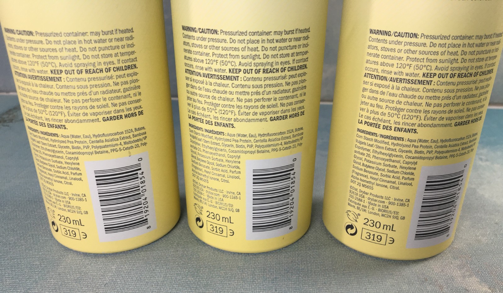 DryBar Southern Belle Root Lifter Spray Foam, 3 Pack, 7.7 oz (218 g) Each