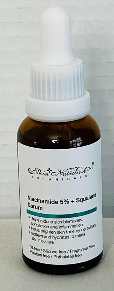 Skin Nutrition Botanicals – Niacinamide 5% + Squalane Serum