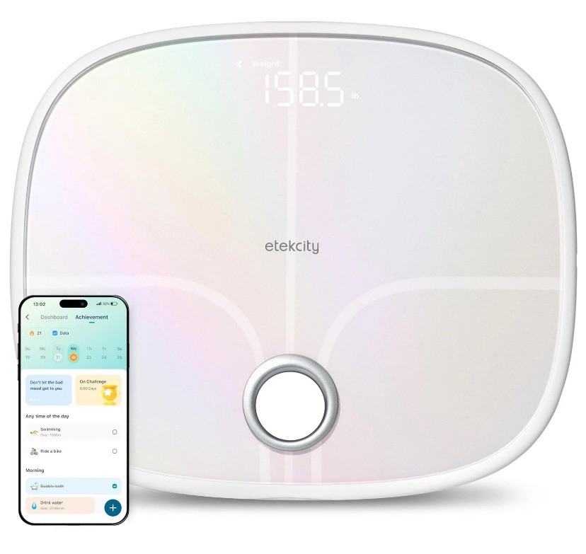 Etekcity Smart Fitness Scale for Body Weight – EFS E661 WUS -Open Box
