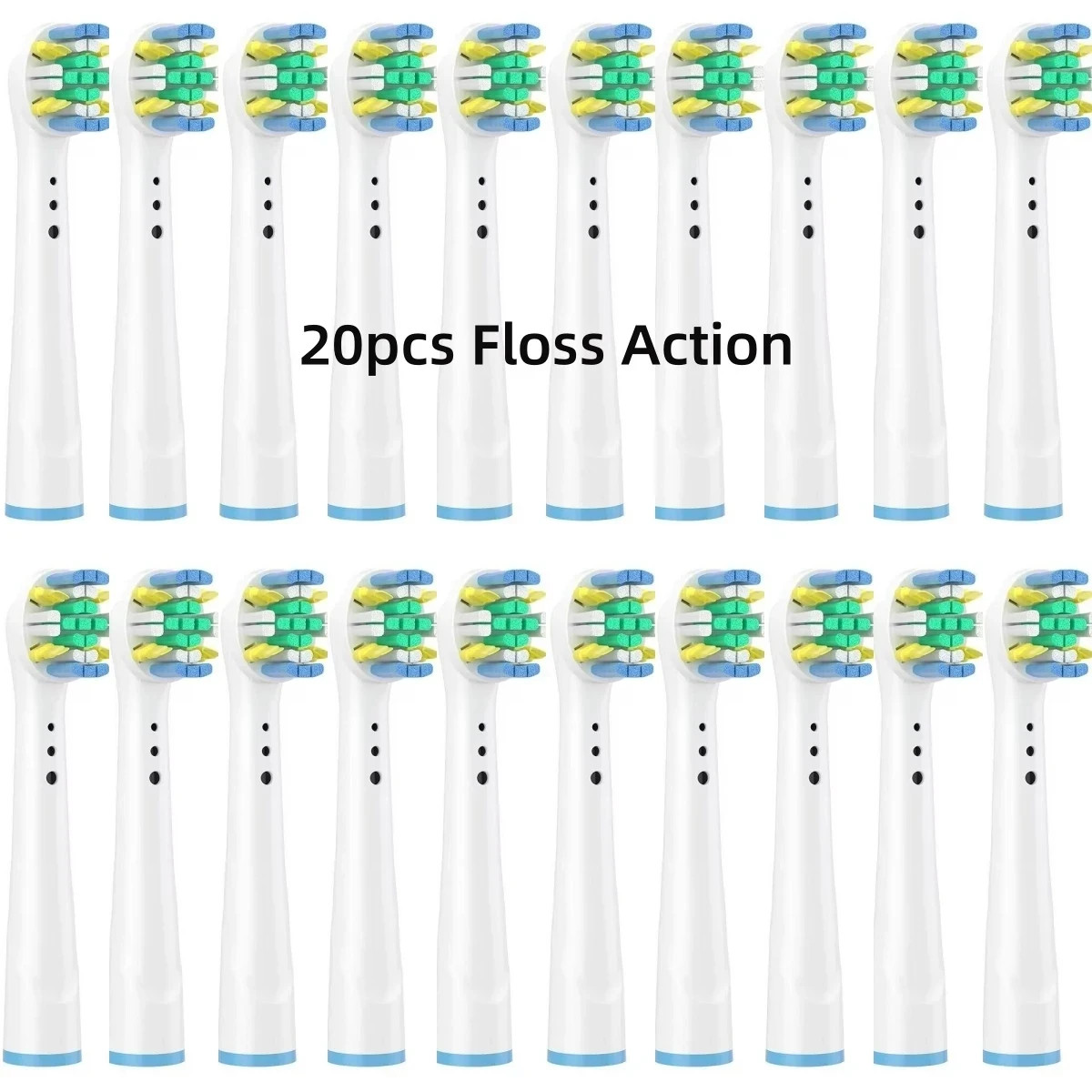 Replacement Toothbrush Heads Fits Oral B Electric Brush Refills DuPont Bristles