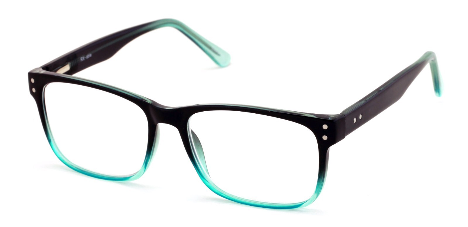 Large Men Premium Rectangular Reading Glasses Optical Frame Reader Spring Hinge