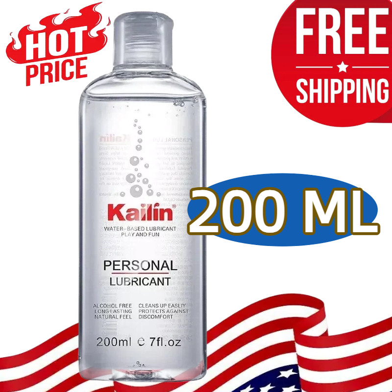 Lube Personal Sex Lubricant Water-Based Long Lasting Women/Men Adult Easy Clean