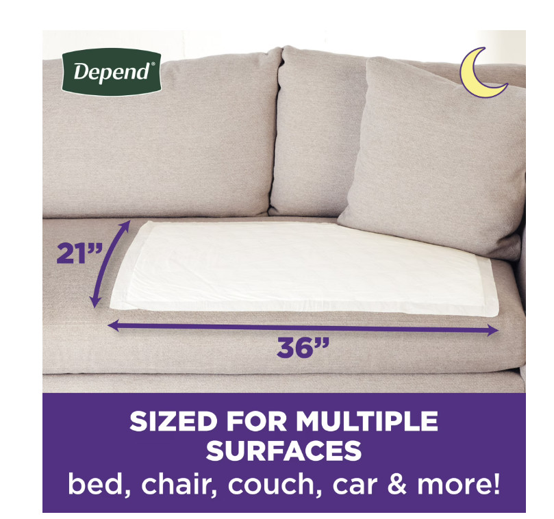 Disposable Underpads 36×21 Incontinence Bed Pads 12 Count Absorbent