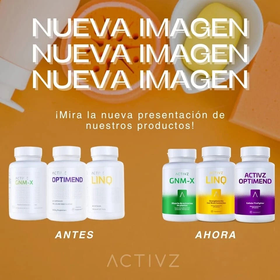 AUTHENTIC ACTIVZ TRIFECTA 3 bottles set LINQ + GNMX + OPTIMEND EXP 11/2026+