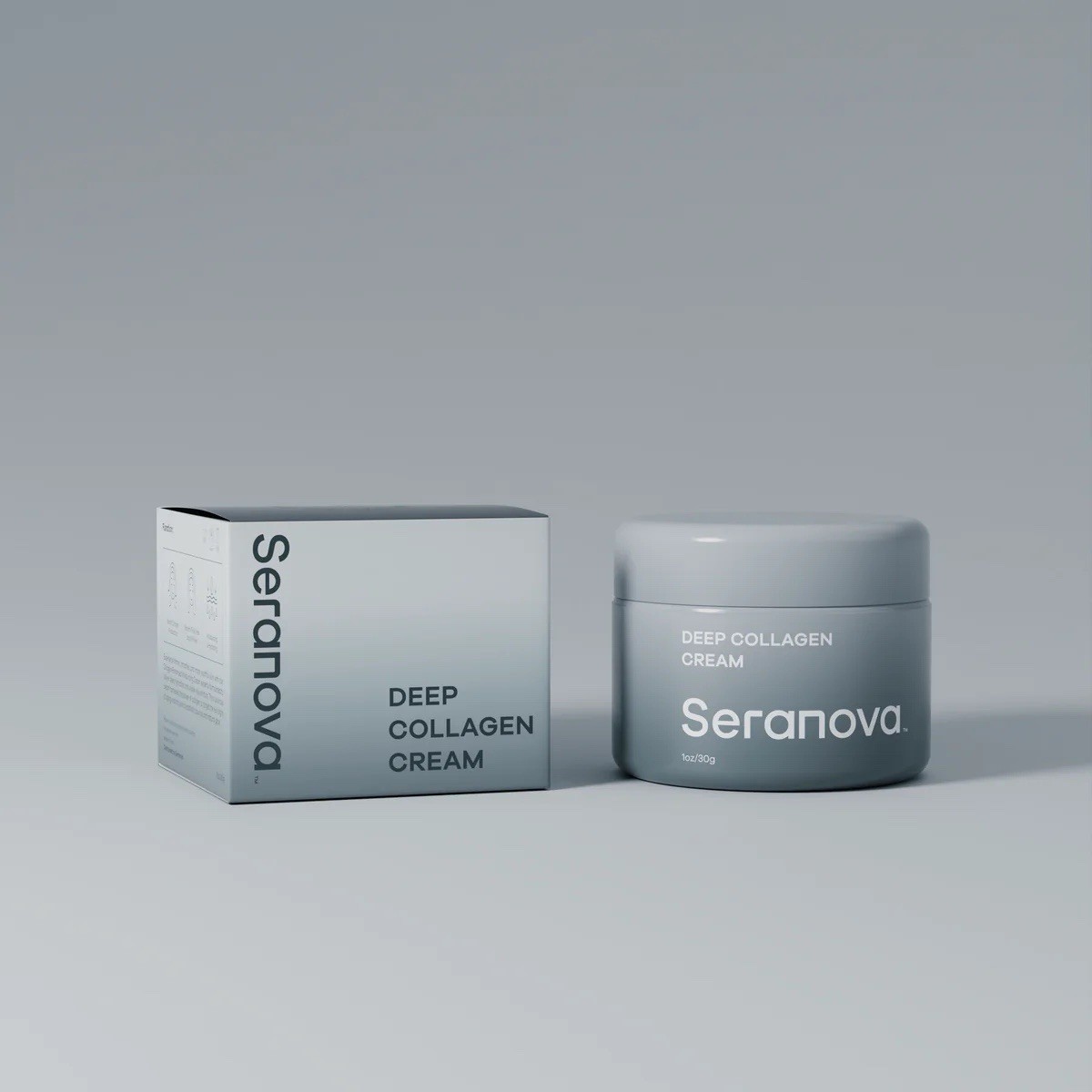 SERANOVA Deep Collagen Cream 30g Anti Aging Face Moisturizer Exp 2028 NEW