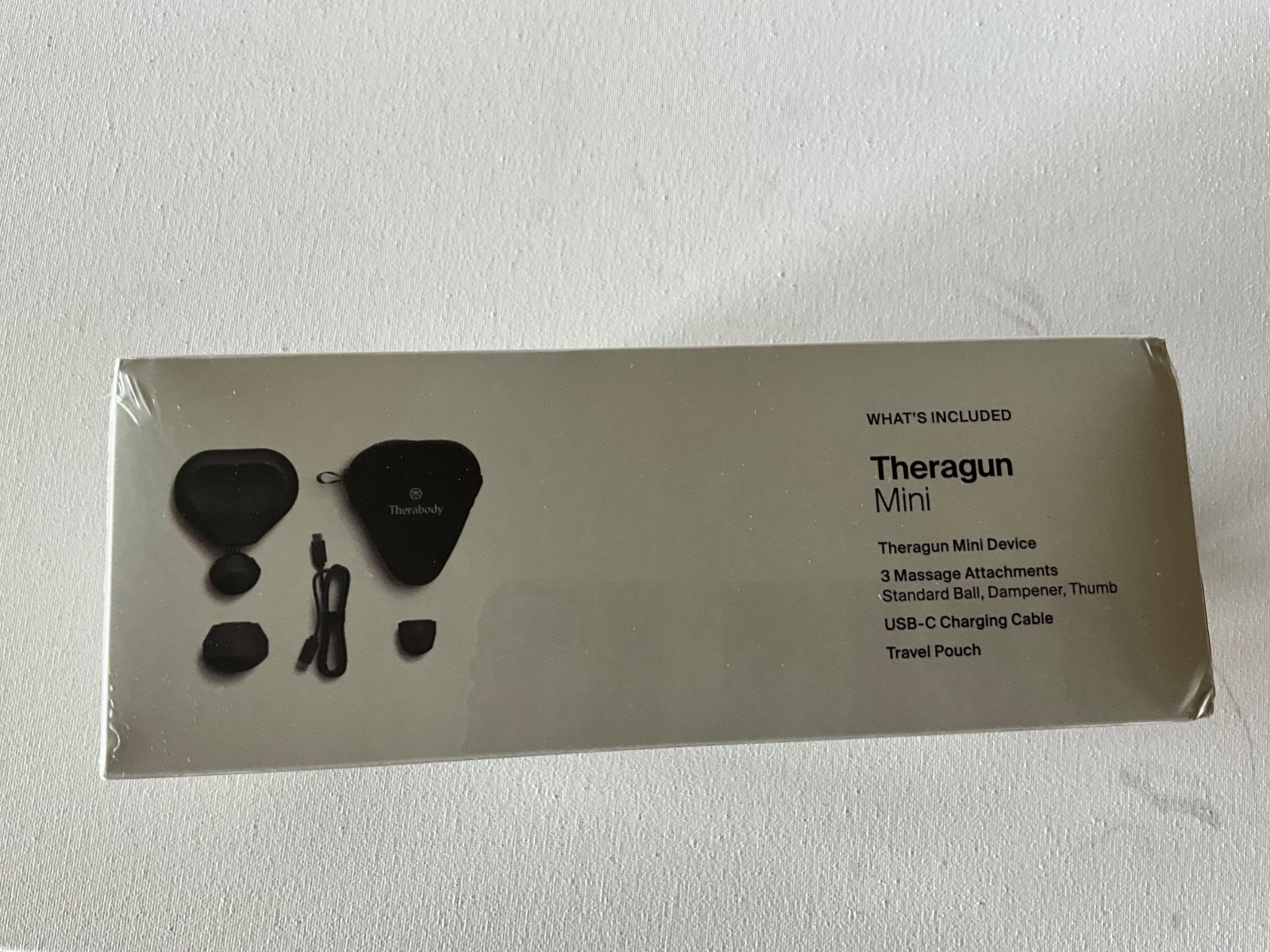Therabody Theragun Mini 3rd Generation BEIGE Sealed. New sealed