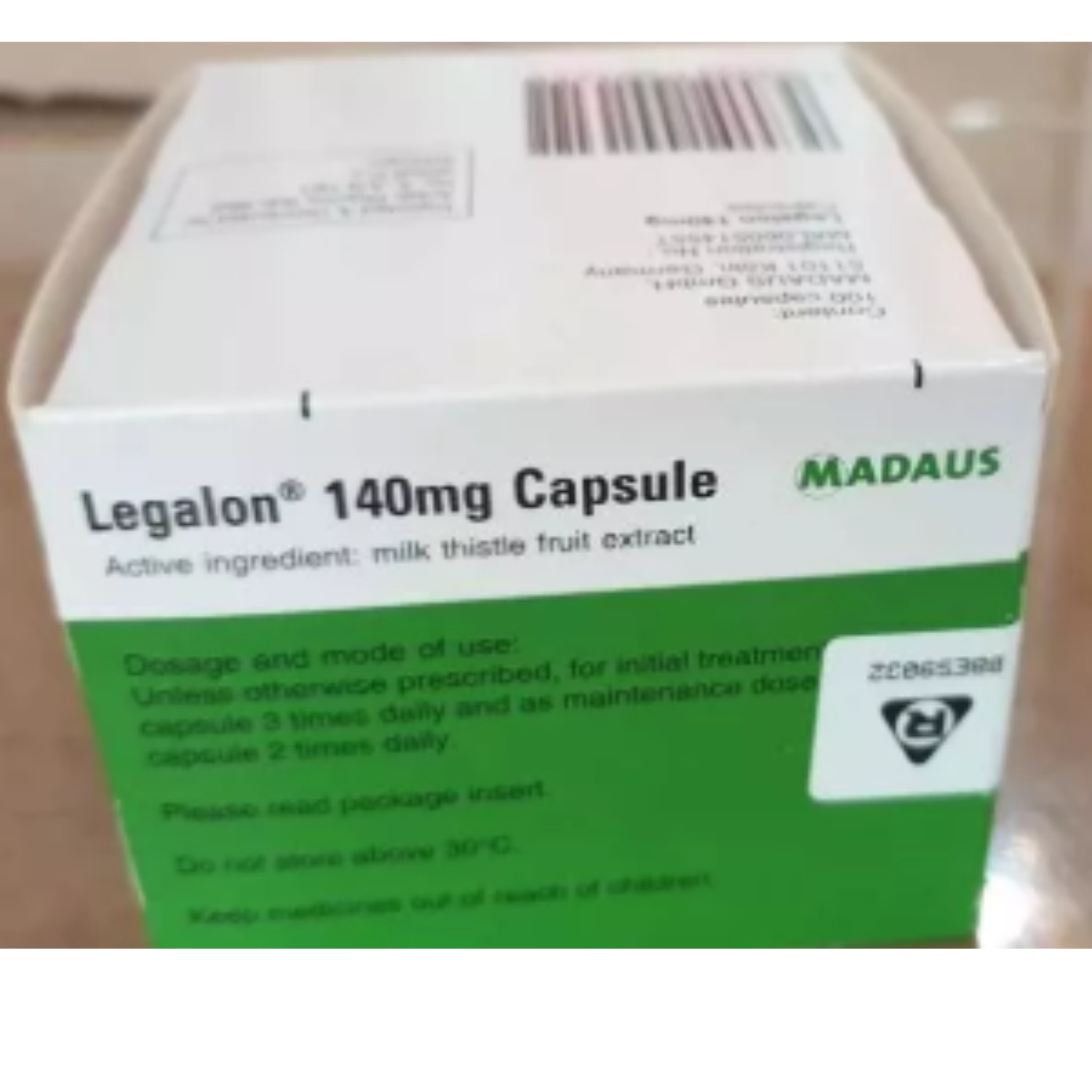 FREE SHIPPING LEGALON 140mg by Madaus Germany 10’sx10’s Traditionally For Liver