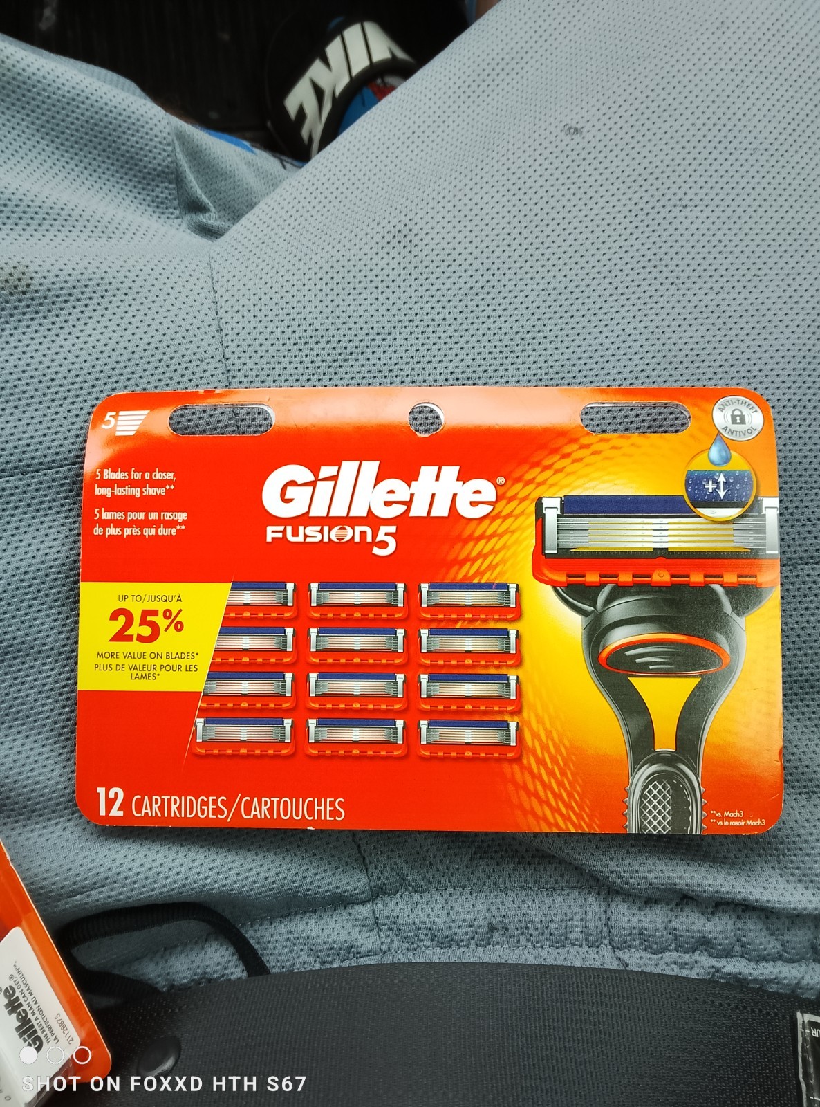 gillette fusion 5 blades refills 12