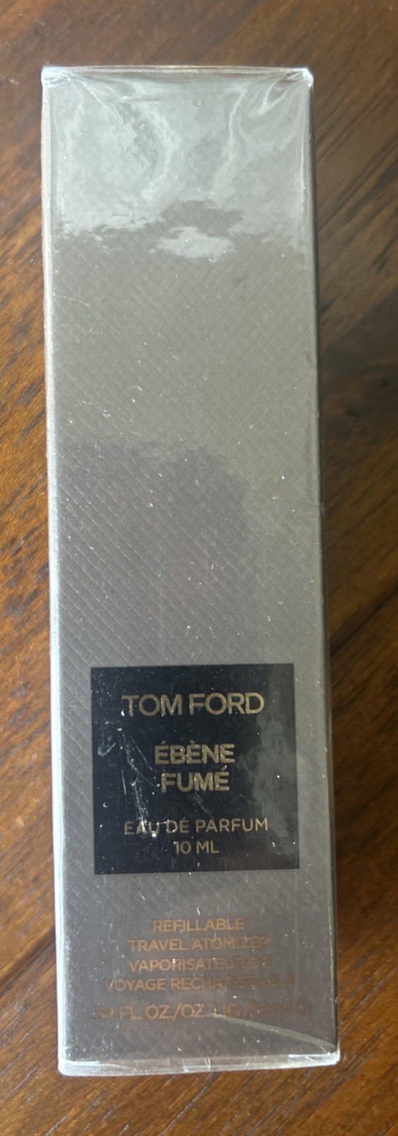 Tom Ford Ebene Fume Eau De Parfume .34 Fl oz 10 ml W/Box