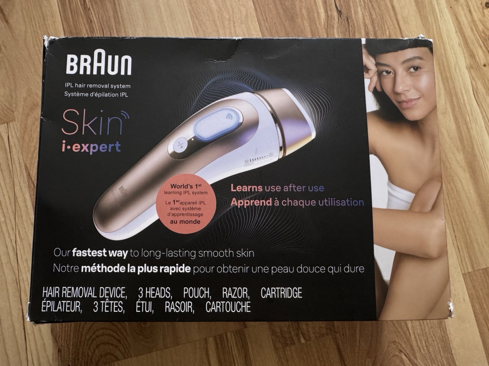 Braun Skin i-expert IPL Hair Removal System PL7243 – New Open Box