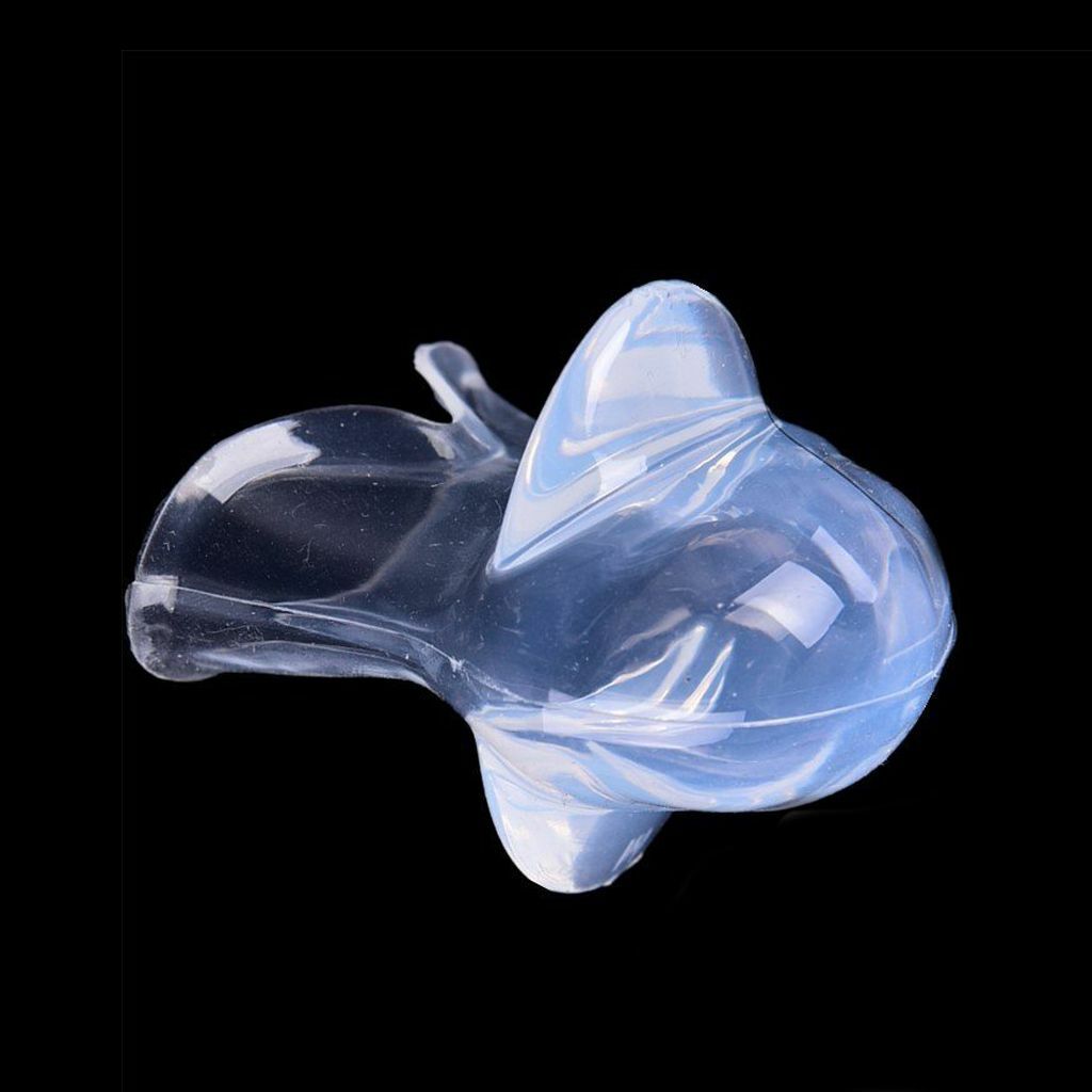 2pcs Anti Snoring Tongue Device Silicone Sleep Apnea Aid Stop Noise Stop Sleeve