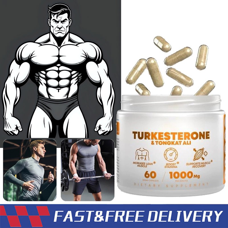 1pcs-Turkesterone 1000 Mg Capsules Supplement Natural