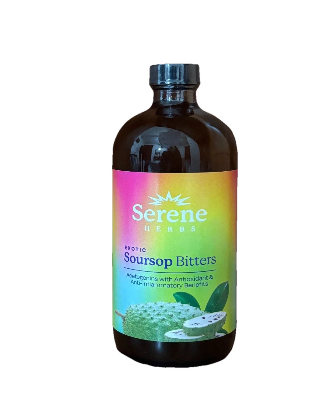 Exotic Soursop Bitters, 100% Pure Natural Organic Detox Herbs 16 oz