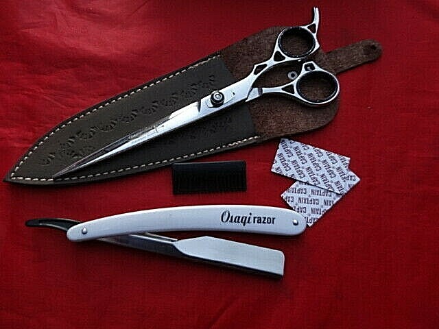 Money Back Warranty 8″ Hairdressing Barber Scissors/Japanese Steel (8.5″FULL)