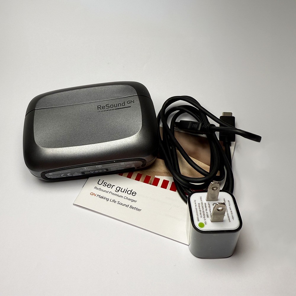 GN ReSound ONE/Omnia Premium Charger (Customer Return – Open/Damaged Box)